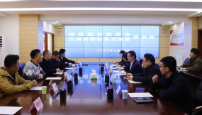  福建省甘肅商會(huì)趙迪偉一行到訪甘肅國(guó)際物流集團(tuán)