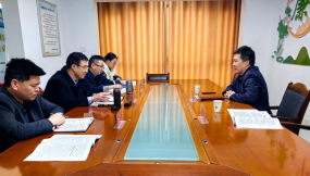 集團公司財務(wù)總監(jiān)曾志誠深入蘭港投公司和潤華公司調(diào)研