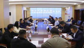  甘肅國際物流集團與絲綢之路國際知識產權港公司座談交流