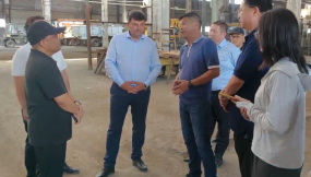  甘肅國(guó)際物流集團(tuán)在哈薩克斯坦魯?shù)聝?nèi)市推介交流