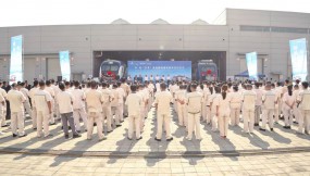  中·哈（甘肅）首批跨境維修機(jī)車交付哈方